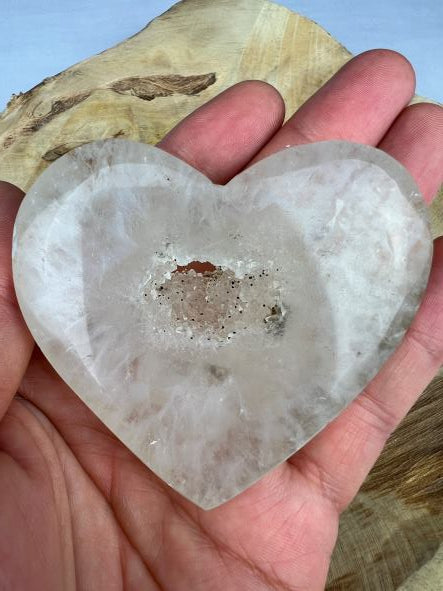 Agaat - Hart - Agate - Heart - Kristallen - Edelstenen - Kwarts