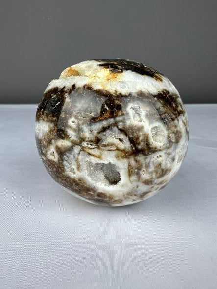 Sfaleriet Bol - Druzy Sfaleriet Bol - Sphalerite Sphere - Sfaleriet - Sphalerite