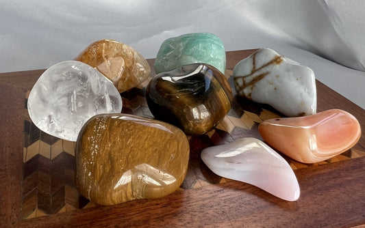Trommelstenen Tumbles Edelstenen Gemstones Crystals Kristallen